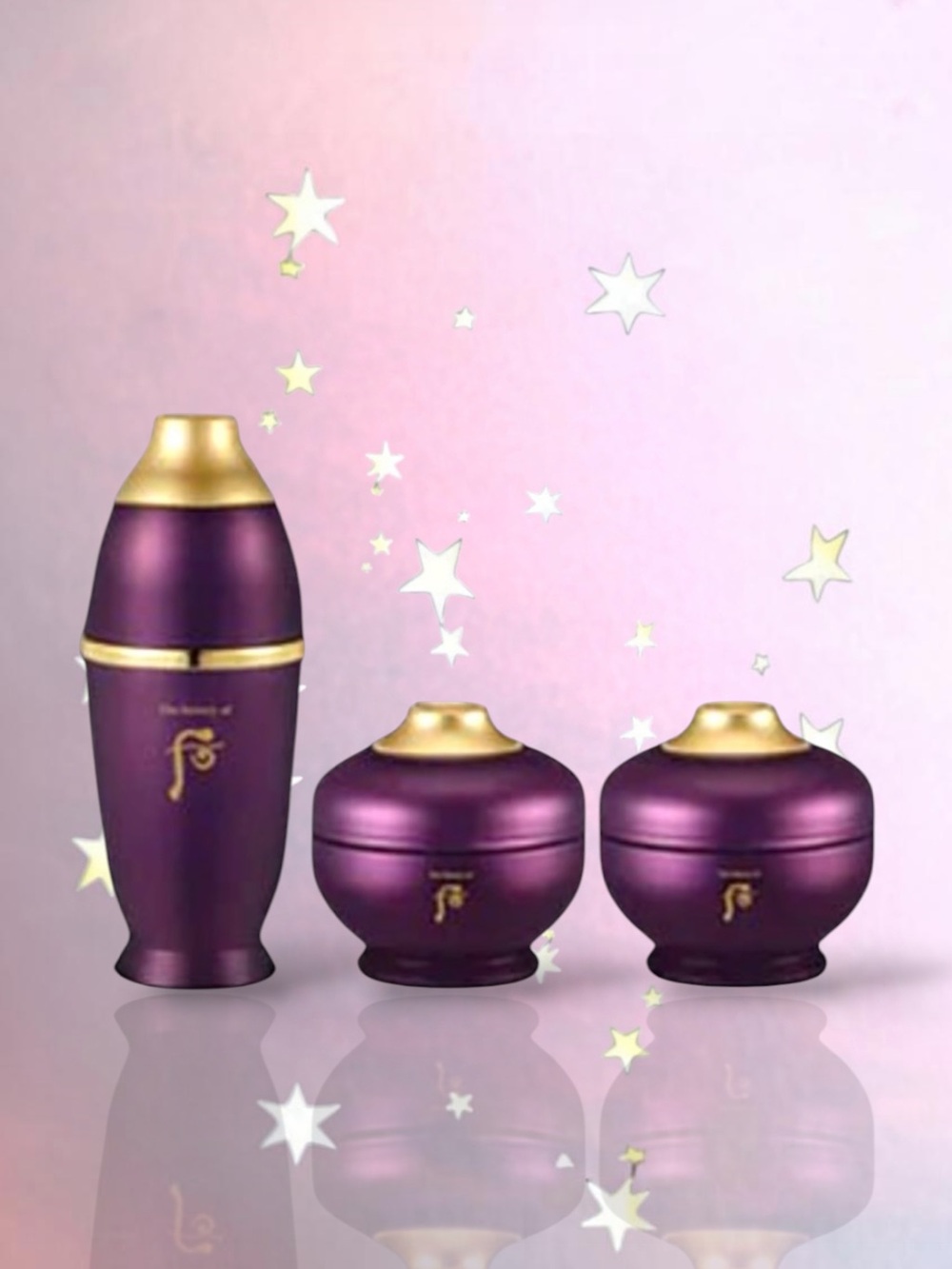 🆕💗THE WHOO Imperial Youth Timeless 3-Step Ritual Discovery Travel-Size Minis SET